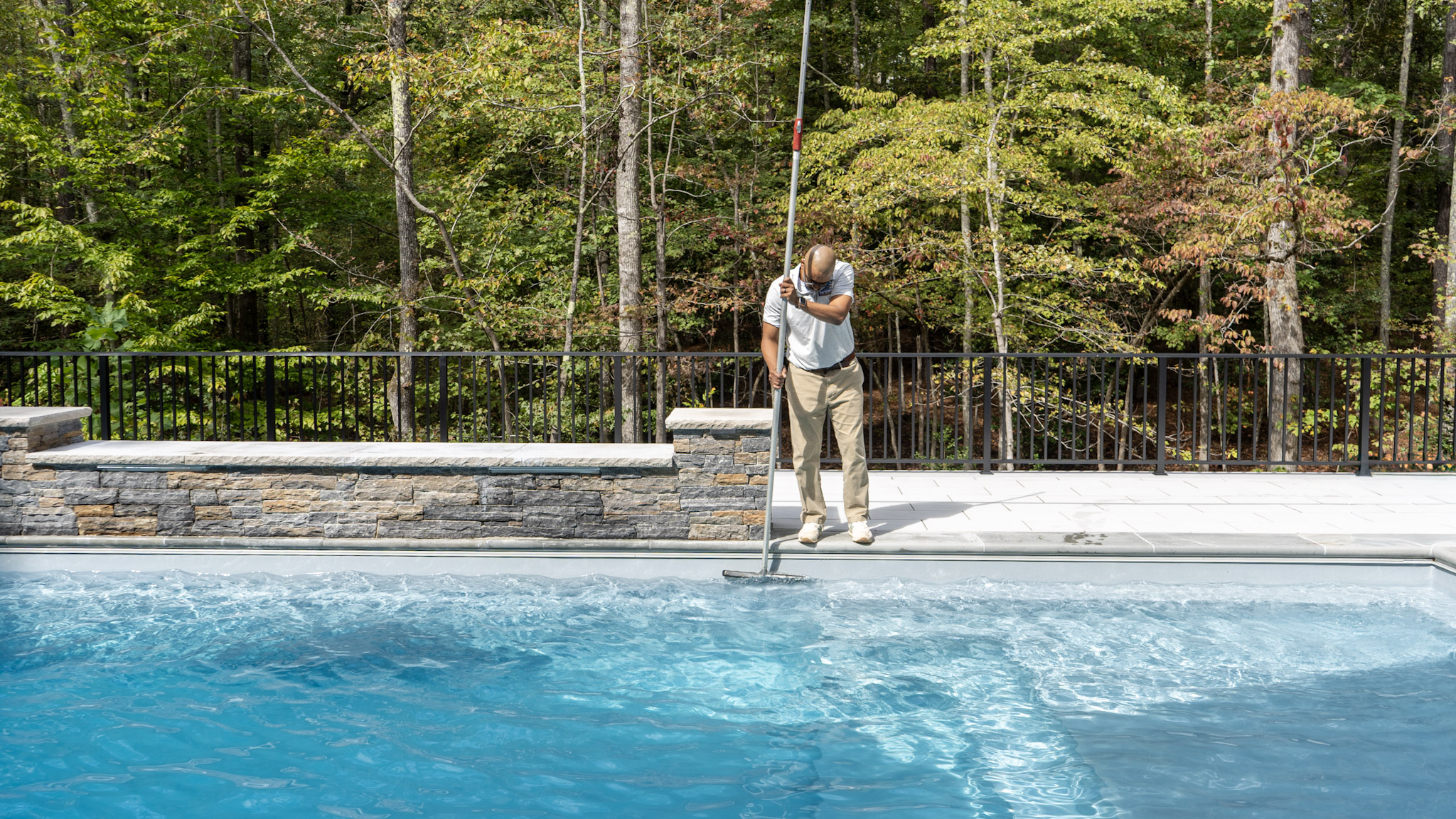 Residential pool services near me by Fortress Pool Service