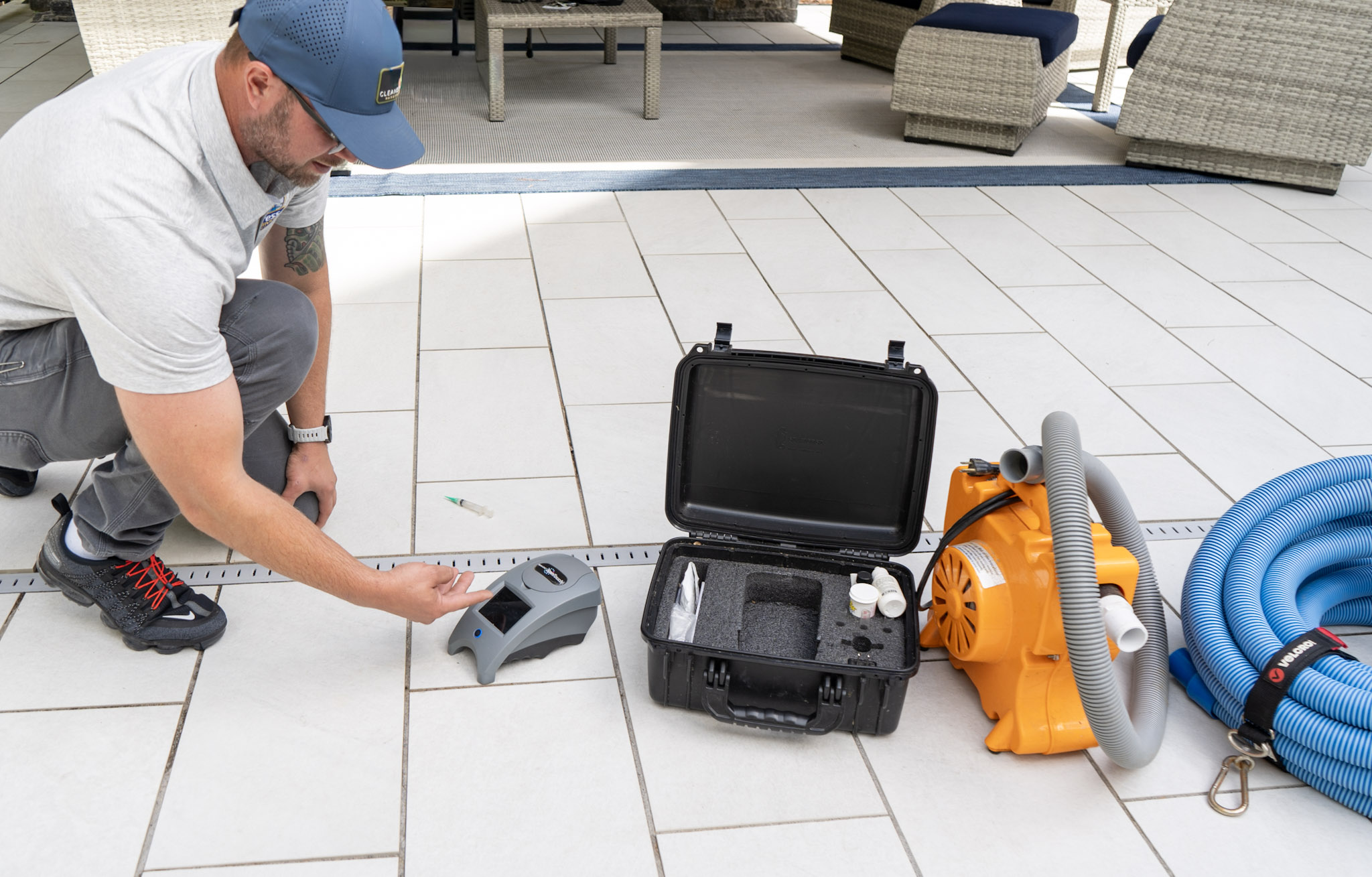 Expert pool repair near me by team Fortress Pool Service