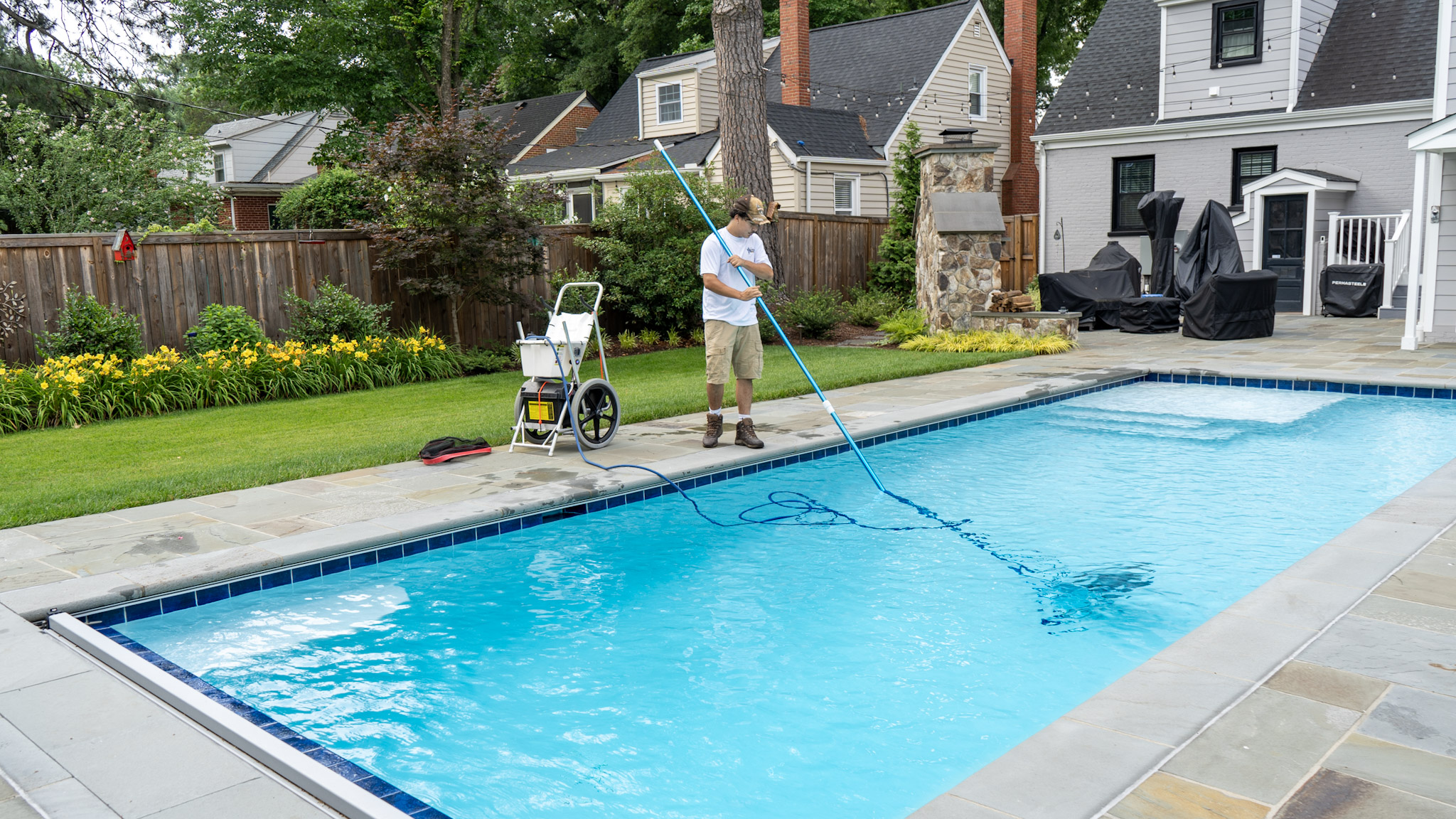 Expert commercial pool cleaning near me in Midlothian, VA for businesses