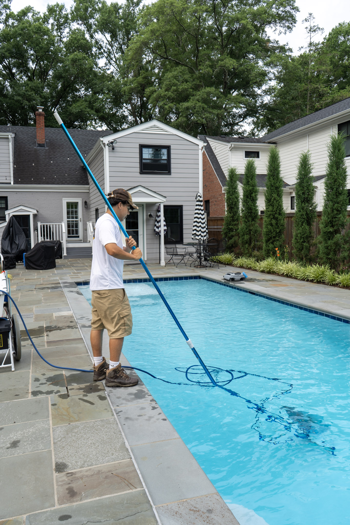 Professional pool cleaning near me in Midlothian, VA