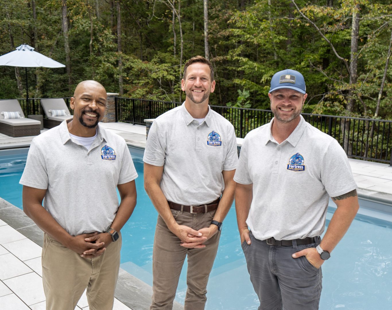 Pool opening in Ashland, VA by Fortress Pool Service