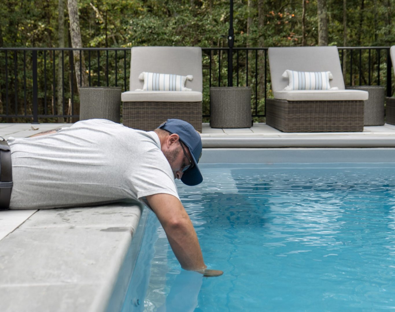 Pool opening in Manakin Sabot, VA by Fortress Pool Service
