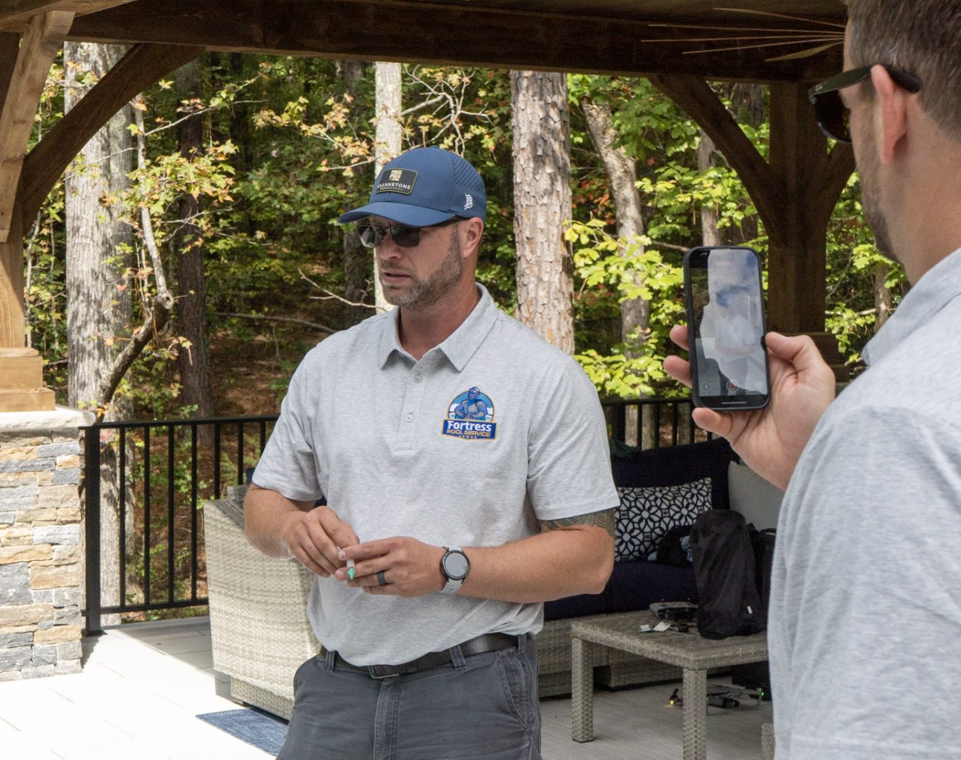 Professional pool inspection services in Richmond, VA by Fortress Pool Service